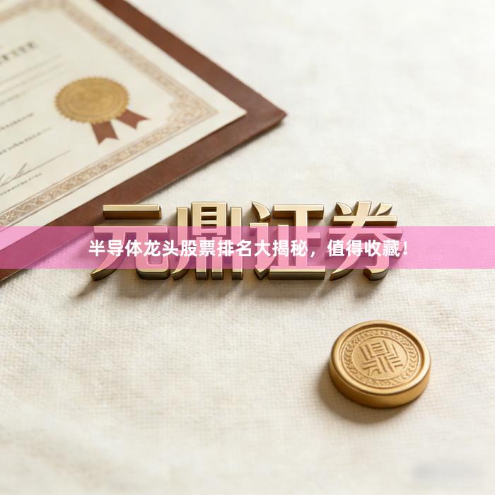半导体龙头股票排名大揭秘，值得收藏！